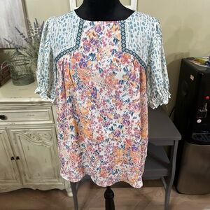 JODIFL Multicolor Floral Blouse